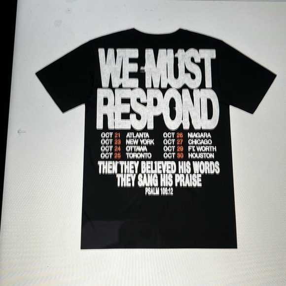 Brand New Bethel tour tshirt M - Picture 2 of 3